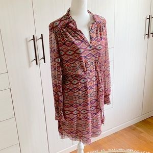 ⬇️ PRICE DROP! Southwestern Multi Mesh Mini Dress